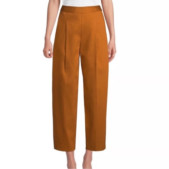 Rebecca Taylor Pants - EUC Rebecca Taylor Cropped High Rise Pleat Pants Size 10
